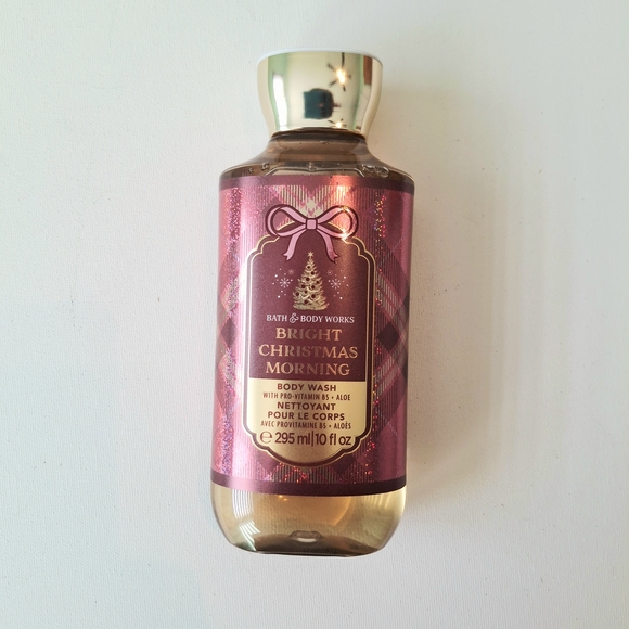 Bath & Body Works Other - Bath & Body Works Bright Christmas Morning Body Wash - Pink and Gold